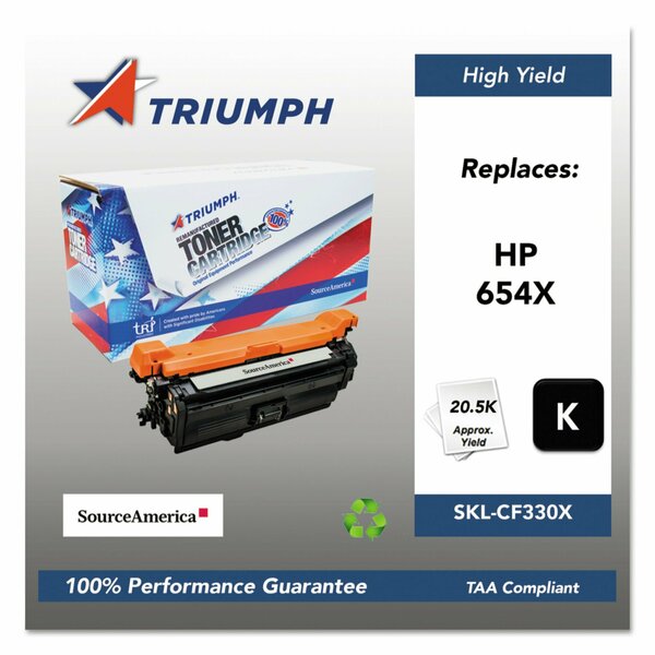 Triumph Remanufactured CF330X 652X High-Yield Toner, 20,500 Page-Yield, Black 751000NSH1599 SKL-CF330X